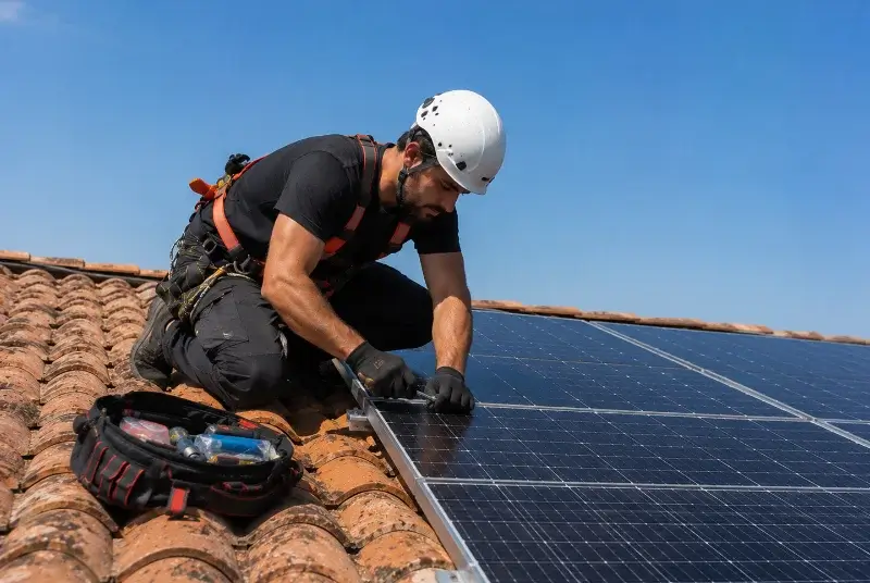 Maintenance et monitoring de panneaux solaires à Sallèles-Cabardès